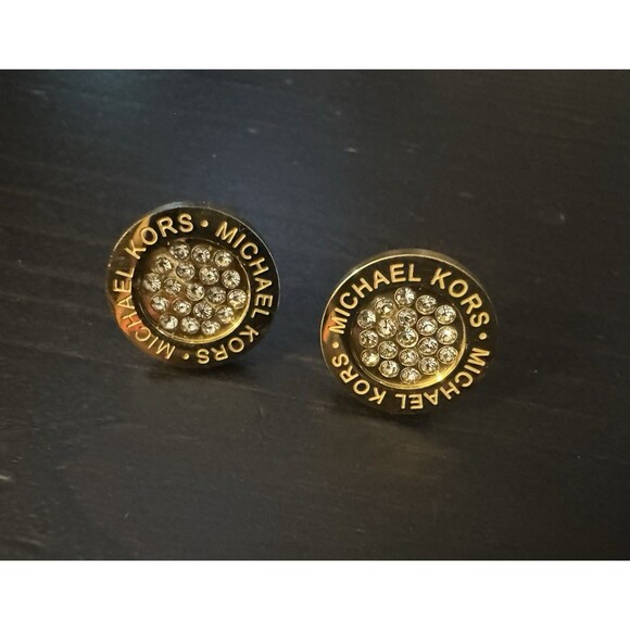 Michael Kors Limited Edition Diamanté Sparkle Stud Earrings - Picture 4 of 9